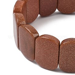 Stretch-Armbänder aus synthetischen Goldflussperlen für Damen und Herren&nbsp;BJEW-I323-02T