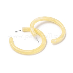 Boucles d'oreilles en acrylique&nbsp;EJEW-M217-05