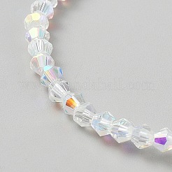 Stretch-Armbänder aus Glasperlen für Damen&nbsp;BJEW-WH0011-107