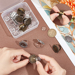 DIY-Set zur Herstellung von Rohlingen für Kuppelringe&nbsp;FIND-UN0002-39