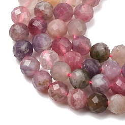 Perles de tourmaline fleurs de prunier naturel brins&nbsp;G-D110-A01-02