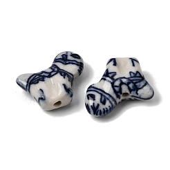 Perles en porcelaine manuelles&nbsp;PORC-K012-09