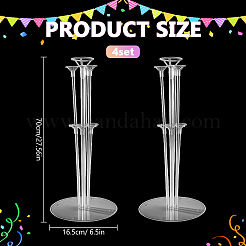 Supports de ballons en plastique&nbsp;DIY-WR0005-65A