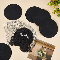8 base de chapeau fascinateur rond en tissu EVA pour la magie de la chapellerie&nbsp;AJEW-BC0006-48A