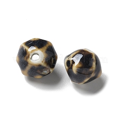 Cuentas de calabaza de porcelana vintage&nbsp;PORC-L080-A