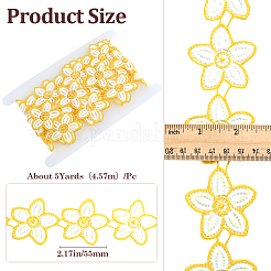 Blumen-Spitzenband aus Polyester&nbsp;OCOR-WH20003-03A-04