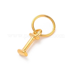 925 ciondolo a forma di lettera in argento sterling con anelli di congiunzione&nbsp;STER-R008-01G-I