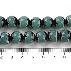 Chapelets de perles vernissées manuelles&nbsp;LAMP-P062-02E