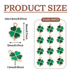 50pcs pendentifs en émail en alliage&nbsp;ENAM-TA0003-72