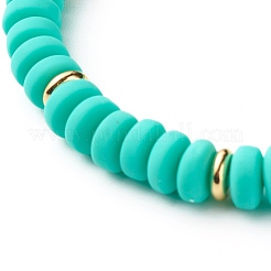 Muschelförmiges Zirkonia-Charm-Stretch-Armband-Set für Teenager-Mädchen-Frauen&nbsp;X1-BJEW-JB06850-04