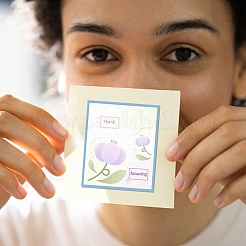 Plastikstempel&nbsp;DIY-WH20018-0298