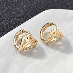Orecchini a cerchio in ottone&nbsp;EJEW-D320-10G
