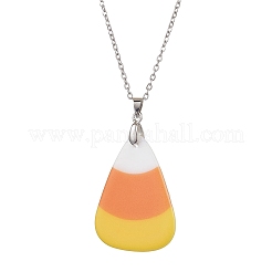 Colliers à pendentif en acrylique&nbsp;NJEW-JN04888