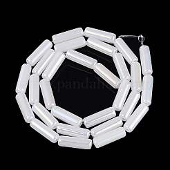 Perlas de vidrio de imitación de Jade imitación electrochapa&nbsp;EGLA-Q132-02A-A06