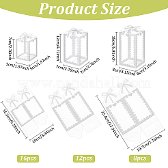36 boîte en PVC transparente de 3 styles&nbsp;CON-BC0007-45