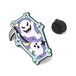 Halloween-Geister-Emaille-Anstecknadeln&nbsp;JEWB-K018-33D-EB