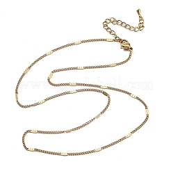 Collane con catena a maglie in acciaio inossidabile 304 da 2 mm&nbsp;NJEW-T016-13G