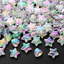 30 Stück 2 umweltfreundliche transparente Acrylperlen&nbsp;TACR-YW0001-71