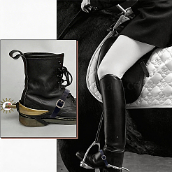 Cinghie per speroni in pelle di mucca&nbsp;AJEW-WH20020-623