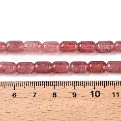 Natürlichen Erdbeere Quarzperlen Stränge&nbsp;G-G980-29A