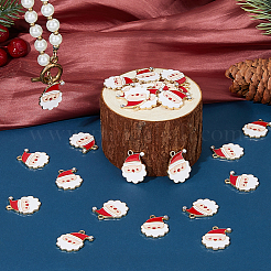 30pcs pendentifs en émail d'alliage de thème de noël&nbsp;ENAM-FH0001-77