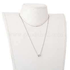 Würfel Micro Pave Zirkonia Anhänger Halsketten & Armbänder Sets&nbsp;SJEW-JS01116-01