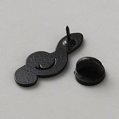 Épingles en émail sur le thème musical de l'arc-en-ciel de la fierté&nbsp;LS-JEWB-Q047-01B-EB
