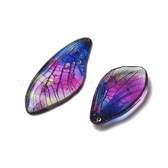4 Stück transparente Schmetterlingsflügel-Anhänger aus Epoxidharz&nbsp;RESI-C057-04C