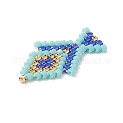 3 pz 3 perline di semi giapponesi miyuki fatti a mano a colori&nbsp;PALLOY-MZ00024