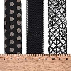 Ruban polyester 9 yards 3 styles&nbsp;SRIB-A014-G04