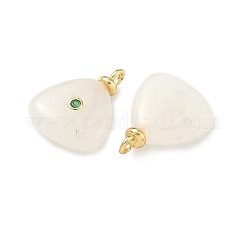Natürliche weiße Jade Anhänger&nbsp;KK-G555-17G-02