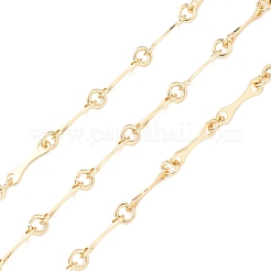 Gestellplattierte Stabgliederketten aus Messing&nbsp;CHC-K013-03