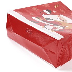 Sacs imperméables non tissés laminés sur le thème de noël&nbsp;ABAG-B005-01B-01