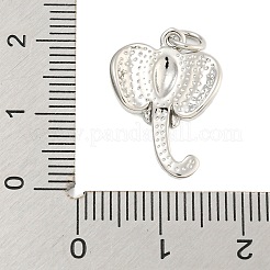 Pendentifs de placage en laiton&nbsp;KK-U021-07P