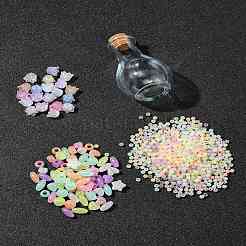 Kit fai da te per bottiglie dei desideri con perline acriliche luminose&nbsp;DIY-FS0007-58