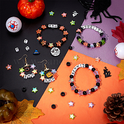Bausatz für DIY-Halloween-Armbänder&nbsp;DIY-PH0008-85