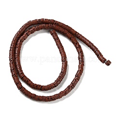 Brins de perles teintées en pierre de lave synthétique&nbsp;G-H311-10-03