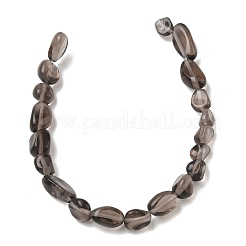 Natürliche Eis Obsidian Perlen Stränge&nbsp;G-C286-A15