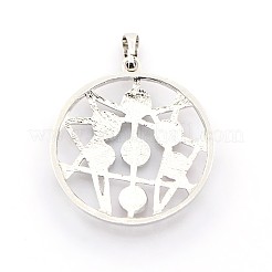 Vintage-Chakra-Schmuck Edelsteinanhänger&nbsp;G-I114-07