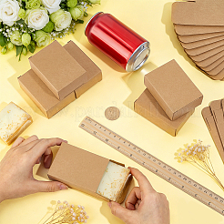 Cajas de correo de papel kraft&nbsp;CON-WH0089-239B-03