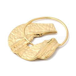Pendentifs texturés en acier inoxydable 304&nbsp;STAS-G390-02G-06
