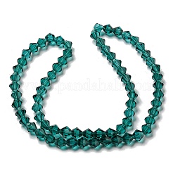Imitazione sfaccettato cristallo austriaco fili di perle&nbsp;G-M180-6mm-24A