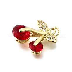Colgante micropavé cubic zirconia de latón&nbsp;KK-Z104-03G