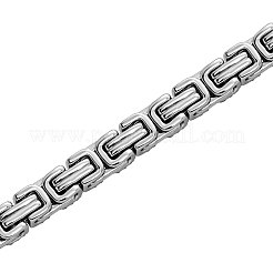 Braccialetti bizantini in ottone micro pavé con zirconi cubici trasparenti per donna&nbsp;FS-WG63F55-02