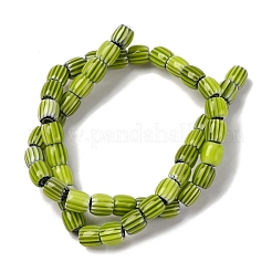 Handgefertigte Chevron-Perlenstränge aus Glasperlen&nbsp;X-LAMP-K041-01B-26