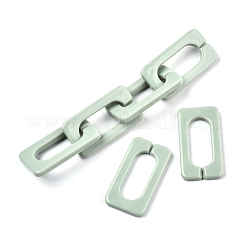 Opake Acryl Verknüpfung Ringe&nbsp;OACR-S021-70A-E03