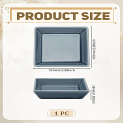 1 assiette à bijoux en porcelaine&nbsp;ODIS-LP0001-17B