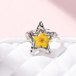 Verstellbare Statement-Ringe mit offener Manschette aus 304er Edelstahl&nbsp;RJEW-C083-19P-01
