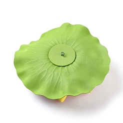Fiori di loto di plastica artificiale&nbsp;AJEW-WH0109-98C-04