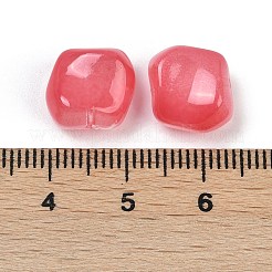 Perles en verre transparentes&nbsp;DGLA-E004-08H